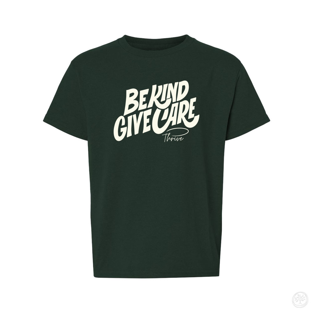 Be Kind Give Care YOUTH Gildan 50/50 Tee
